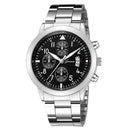 Relógio Masculino Geneva - Classic Watch relógio 021 AmploTech Prata/ Preto