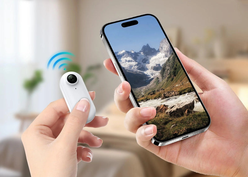 ActionPulse Mini 4K HD Camera com WiFi – Câmera de Ação Portátil para Corpo