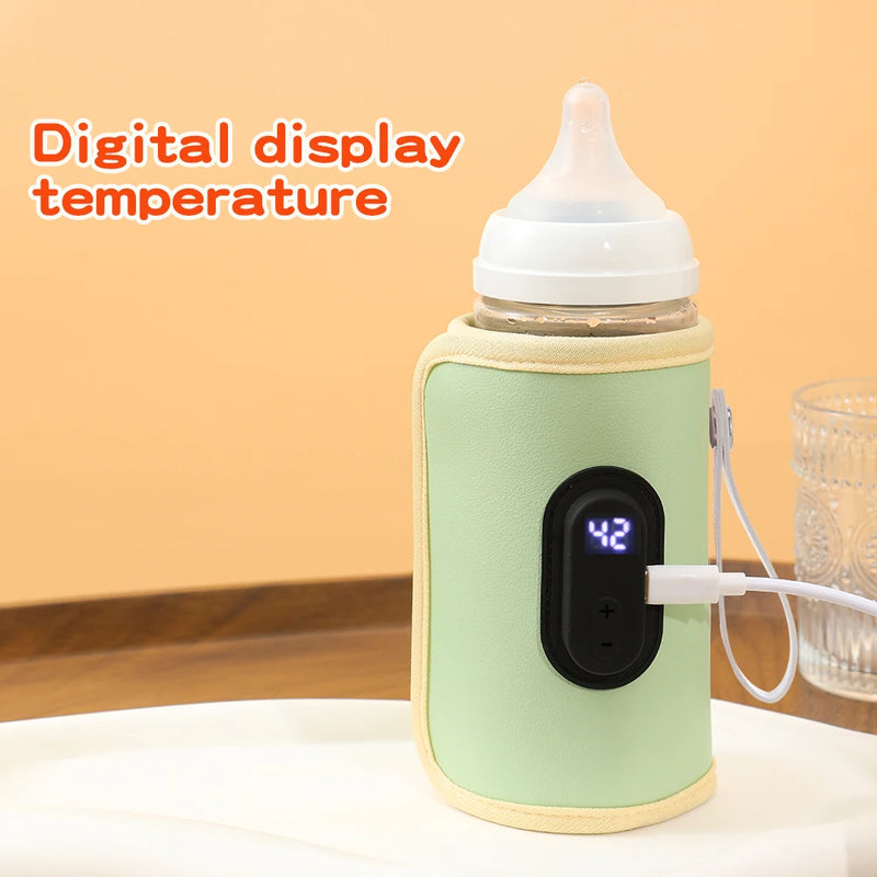 🍼 Aquecedor de Mamadeiras Portátil USB ThermoBaby – conforto e praticidade para o seu bebê! 🚗🌿