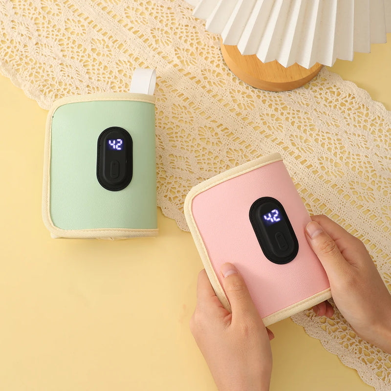 🍼 Aquecedor de Mamadeiras Portátil USB ThermoBaby – conforto e praticidade para o seu bebê! 🚗🌿