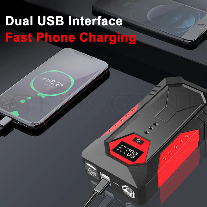 PowerMax 18000 mAh – O Poder Que Dá Partida em Carro! 🚗🔋